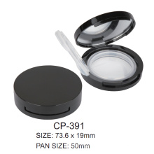 Etui compact en plastique rond Cp-391
